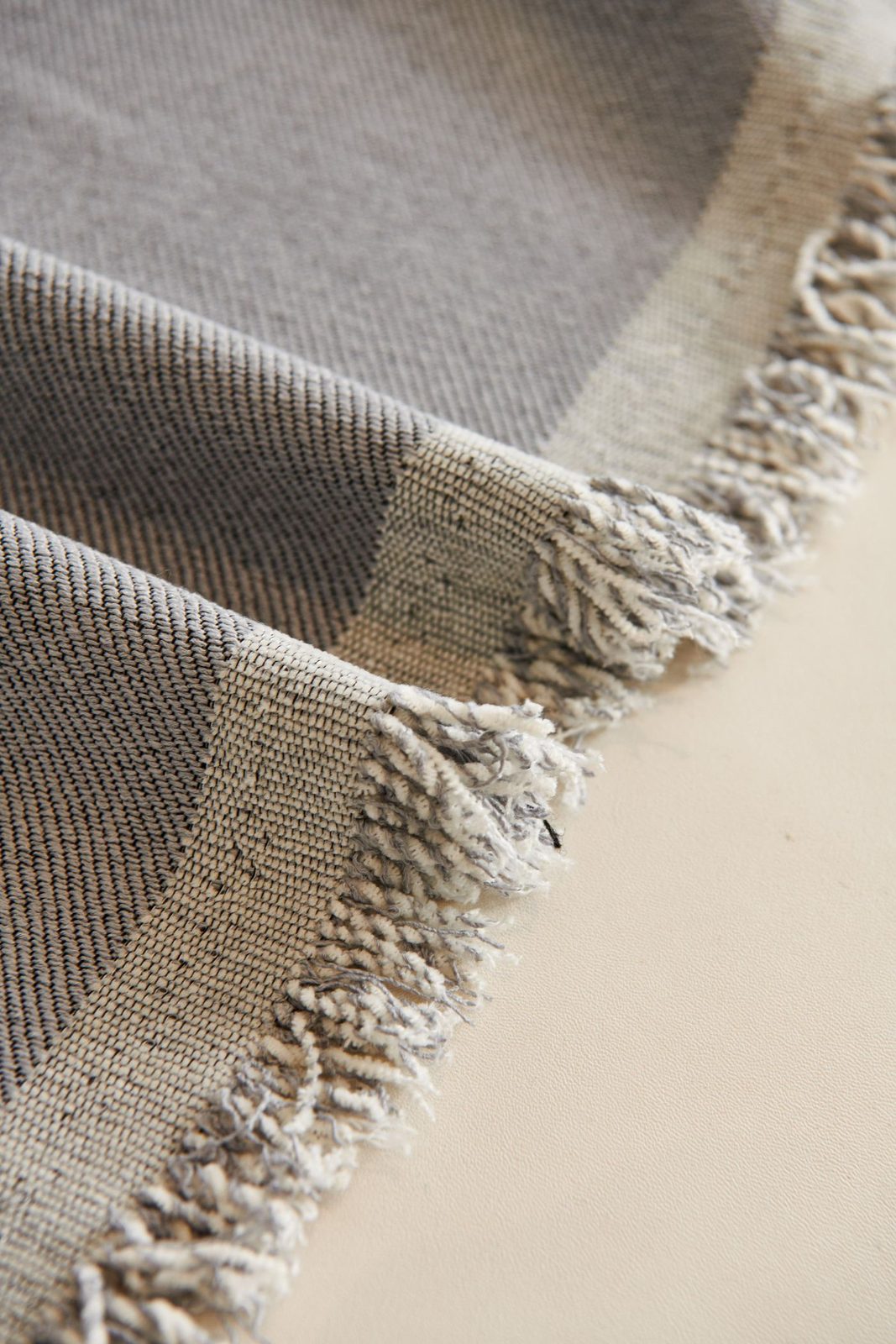 Fringed Cotton Throw